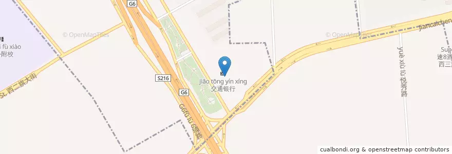 Mapa de ubicacion de 北京银行 en 中国, 北京市, 河北省, 昌平区, 海淀区.