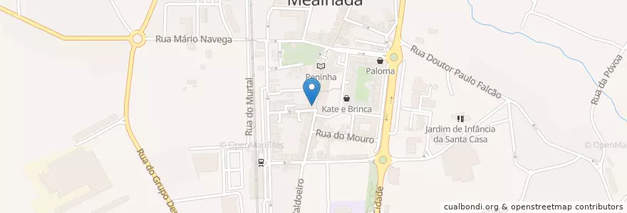Mapa de ubicacion de Estação de Correios en Portugal, Aveiro, Centre, Baixo Vouga, Mealhada, Mealhada, Ventosa Do Bairro E Antes.