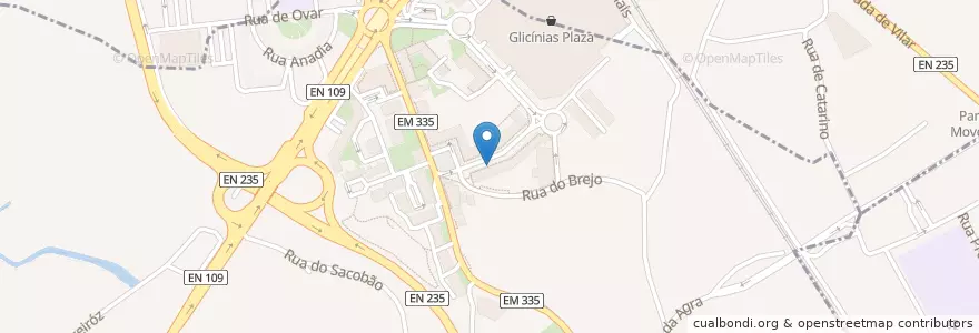 Mapa de ubicacion de Matsuri en Portogallo, Aveiro, Centro, Baixo Vouga, Aveiro, Glória E Vera Cruz.