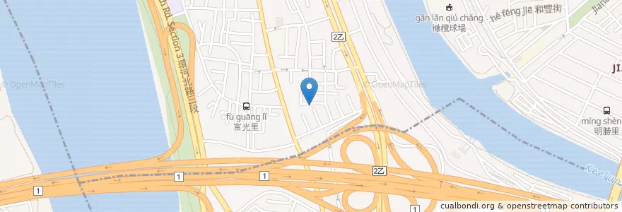 Mapa de ubicacion de 慈信宮 en Taïwan, Nouveau Taipei, Taipei.