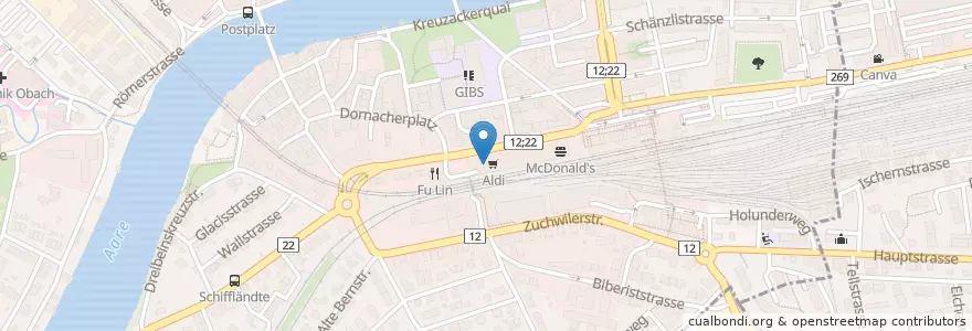 Mapa de ubicacion de Migros Clubschule en Schweiz, Solothurn, Amtei Solothurn-Lebern, Bezirk Solothurn, Bezirk Wasseramt, Solothurn.
