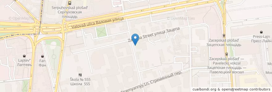 Mapa de ubicacion de Darling, I'll Call You Later en Russia, Central Federal District, Moscow, Central Administrative Okrug, Zamoskvorechye District.
