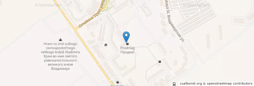 Mapa de ubicacion de Ресторан en Russland, Föderationskreis Südrussland, Region Krasnodar, Городской Округ Анапа.