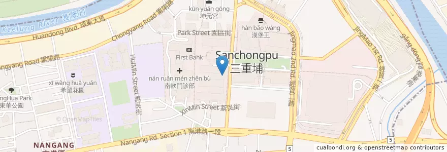 Mapa de ubicacion de 摩斯漢堡 en 臺灣, 新北市, 臺北市, 南港區.