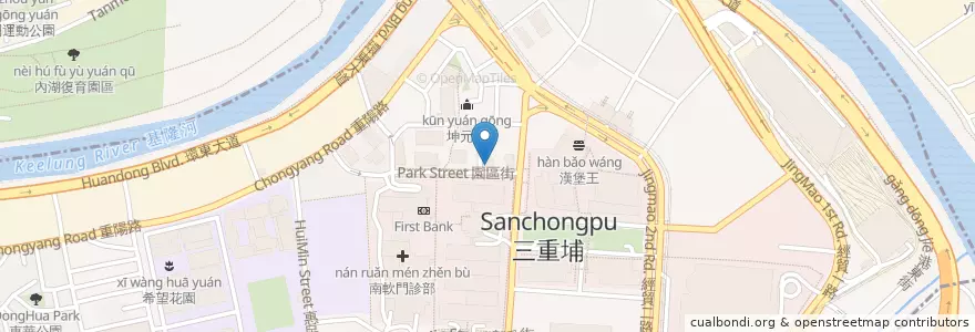 Mapa de ubicacion de 嘟嘟房 en 臺灣, 新北市, 臺北市, 南港區.