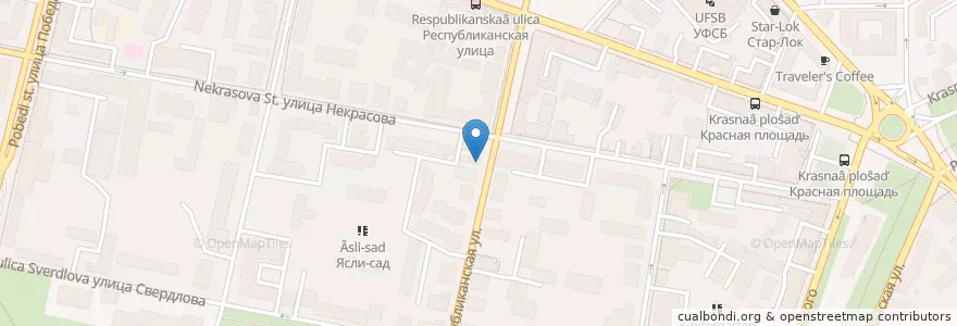 Mapa de ubicacion de Максимум en Rusland, Centraal Federaal District, Oblast Jaroslavl, Ярославский Район, Городской Округ Ярославль.