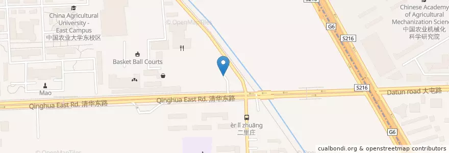Mapa de ubicacion de 中国人民大学继续教育学院 en China, Pequim, Hebei.
