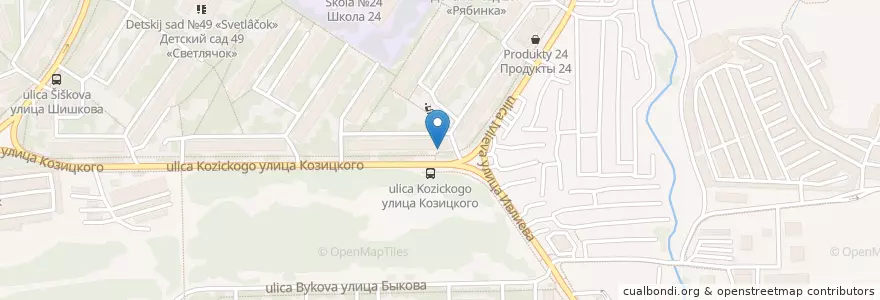Mapa de ubicacion de Нижний Новгород 603122 en ロシア, 沿ヴォルガ連邦管区, ニジニ・ノヴゴロド州, ニジニ・ノヴゴロド管区.