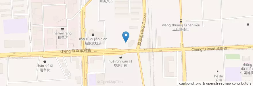 Mapa de ubicacion de 清华大学五道口金融学院 en China, Peking, Hebei, 海淀区.