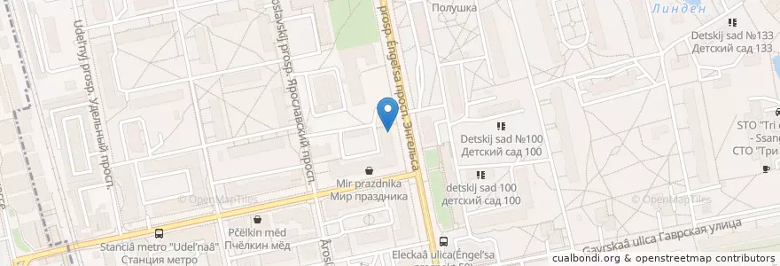 Mapa de ubicacion de Rosbank en Russia, Northwestern Federal District, Leningrad Oblast, Saint Petersburg, Vyborgsky District, Округ Светлановское.
