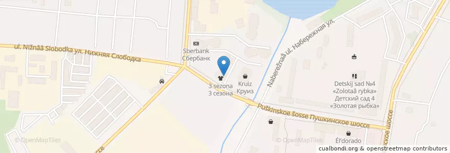 Mapa de ubicacion de Rай en 러시아, Центральный Федеральный Округ, Московская Область, Пушкинский Городской Округ.