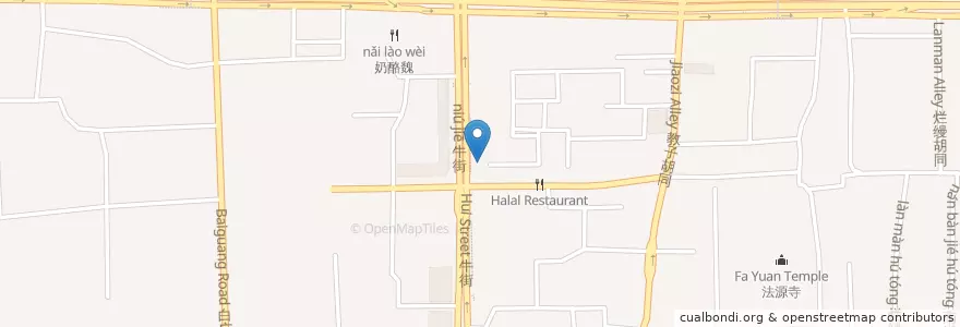 Mapa de ubicacion de 永仁堂药店 en 中国, 北京市, 河北省, 西城区.