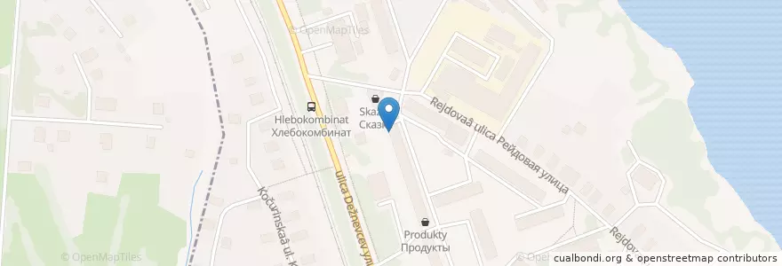 Mapa de ubicacion de Sberbank en Russia, Northwestern Federal District, Arkhangelsk Oblast, Primorsky District, Городской Округ Архангельск.