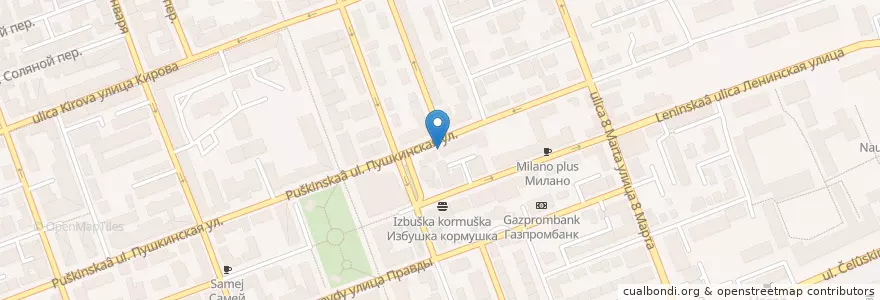Mapa de ubicacion de Фармленд en روسيا, Приволжский Федеральный Округ, أورينبورغ أوبلاست, Городской Округ Оренбург.