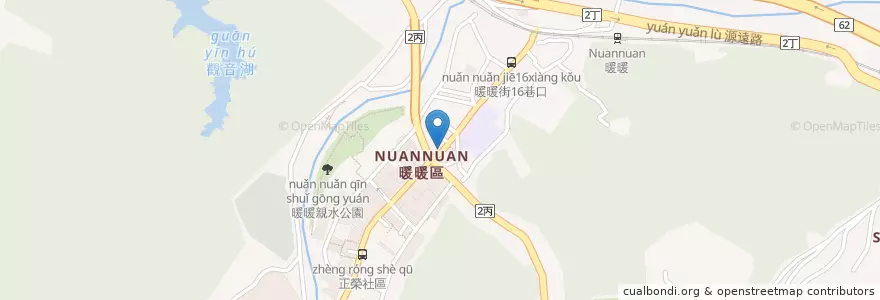 Mapa de ubicacion de 金時代牙醫診所 en Taiwán, Provincia De Taiwán, 基隆市, 暖暖區.