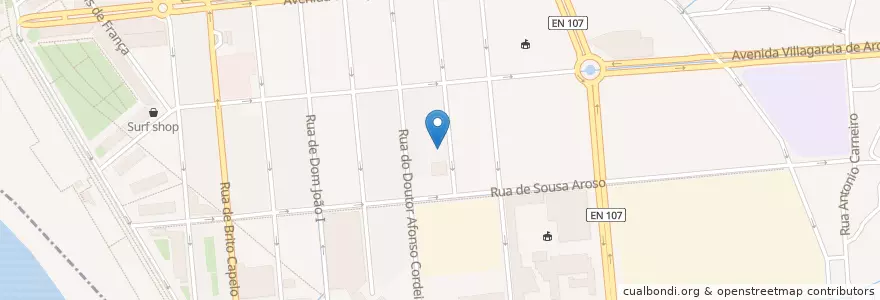 Mapa de ubicacion de SIC – Sociedade Independente de Comunicação SA en Португалия, Северный, Área Metropolitana Do Porto, Porto, Matosinhos.