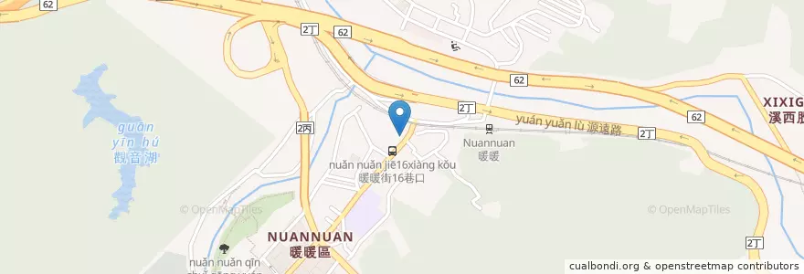 Mapa de ubicacion de 暖暖分社 en Taiwan, 臺灣省, 基隆市, 暖暖區.