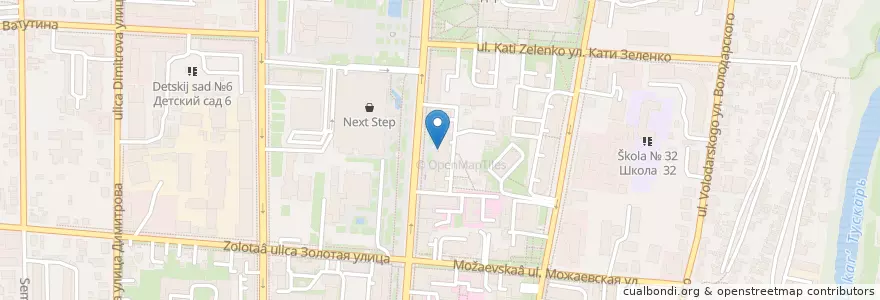 Mapa de ubicacion de Встреча en Rusland, Centraal Federaal District, Oblast Koersk, Курский Район, Городской Округ Курск.