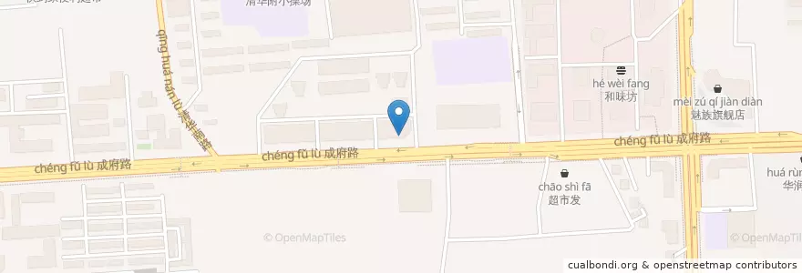 Mapa de ubicacion de 蚂蚁吧 en Çin, Pekin, Hebei, 海淀区.