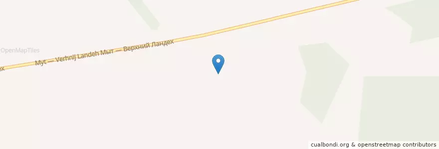 Mapa de ubicacion de Мытское сельское поселение en Russia, Central Federal District, Ivanovo Oblast, Verkhnelandekhovsky District, Мытское Сельское Поселение.