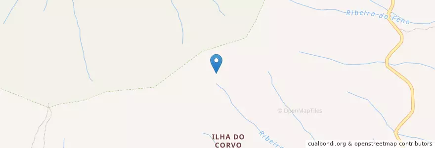 Mapa de ubicacion de Corvo en ポルトガル, アゾレス諸島, Corvo, Corvo.
