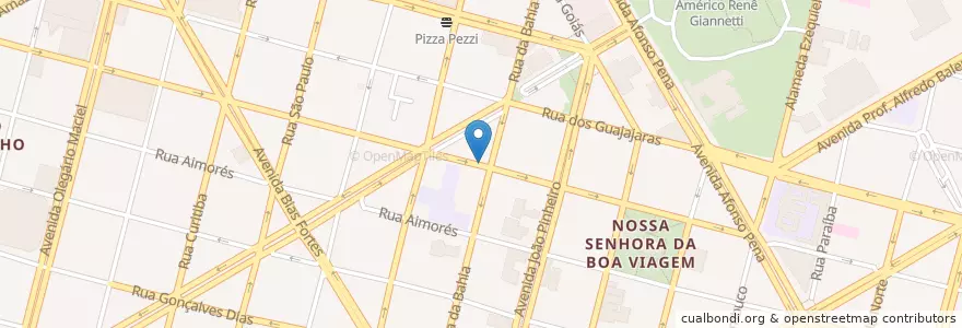 Mapa de ubicacion de NKL en ブラジル, 南東部地域, ミナス ジェライス, Região Geográfica Intermediária De Belo Horizonte, Região Metropolitana De Belo Horizonte, Microrregião Belo Horizonte, ベロオリゾンテ.