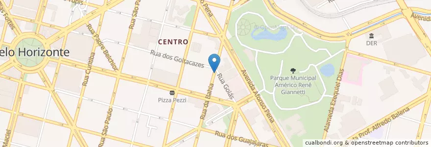 Mapa de ubicacion de Café Metrópole en 巴西, 东南部, 米纳斯吉拉斯, Região Geográfica Intermediária De Belo Horizonte, Região Metropolitana De Belo Horizonte, Microrregião Belo Horizonte, 贝洛奥里藏特.