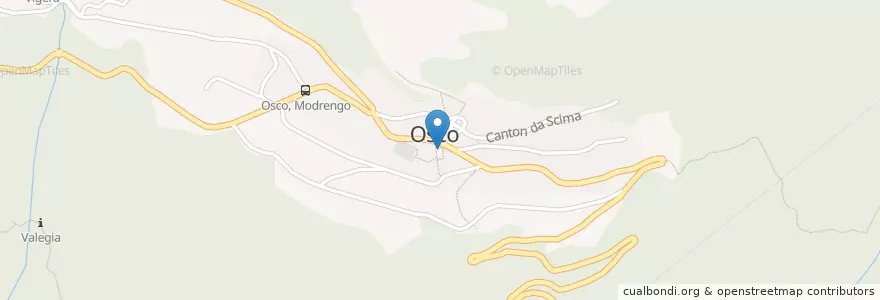 Mapa de ubicacion de Casa Communale en Schweiz/Suisse/Svizzera/Svizra, Ticino, Distretto Di Leventina, Circolo Di Faido, Faido.