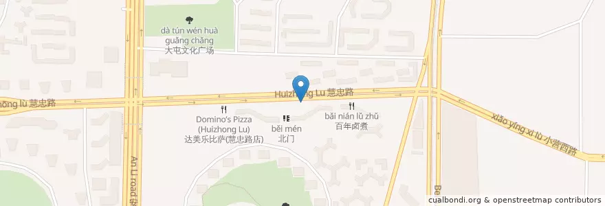 Mapa de ubicacion de Once & Always Restaurant en Chine, Pékin, Hebei, 朝阳区 / Chaoyang.