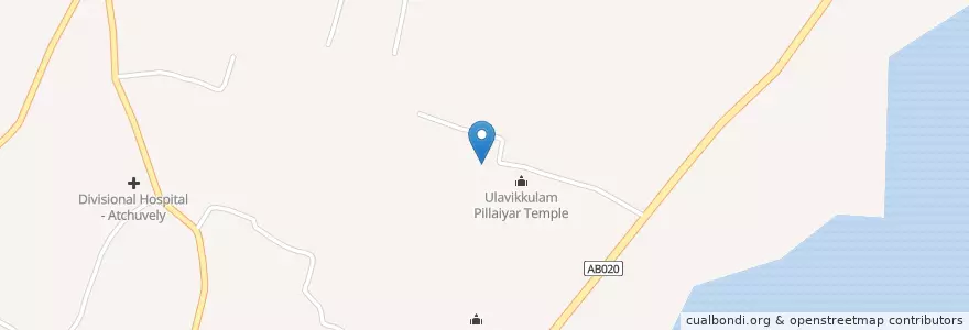 Mapa de ubicacion de J/Achchuveli Saraswathi Vidyasalai en ශ්‍රී ලංකාව இலங்கை, வட மாகாணம், யாழ்ப்பாணம் மாவட்டம்.