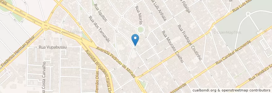 Mapa de ubicacion de Bar do Juarez en ブラジル, 南東部地域, サンパウロ, Região Geográfica Intermediária De São Paulo, Região Metropolitana De São Paulo, Região Imediata De São Paulo, サンパウロ.