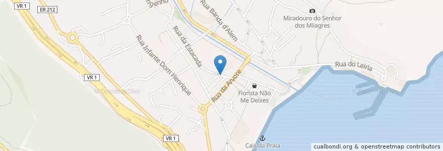 Mapa de ubicacion de Loja do Café en Portogallo, Machico, Machico.
