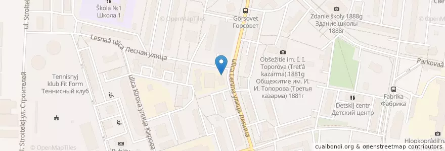 Mapa de ubicacion de Ортопедический центр en Russland, Föderationskreis Zentralrussland, Oblast Moskau, Городской Округ Реутов.