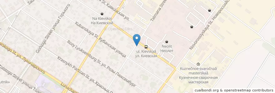 Mapa de ubicacion de Клиника немецкой стоматологии en Russia, South Federal District, Krasnodar Krai, Городской Округ Геленджик.
