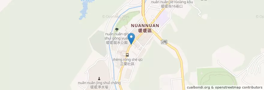 Mapa de ubicacion de 正榮牙醫診所 en 臺灣, 臺灣省, 基隆市, 暖暖區.