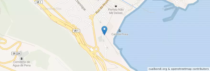 Mapa de ubicacion de Anthia Diving Center Madeira en Portogallo, Machico, Machico.
