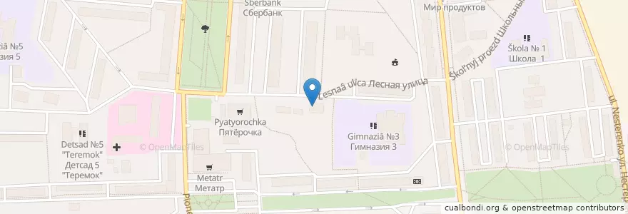 Mapa de ubicacion de Sberbank en Russia, Central Federal District, Moscow Oblast, Korolyov.