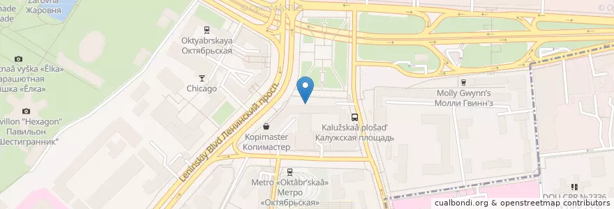 Mapa de ubicacion de Российская государственная детская библиотека en روسيا, Центральный Федеральный Округ, Москва, Центральный Административный Округ, Район Якиманка.