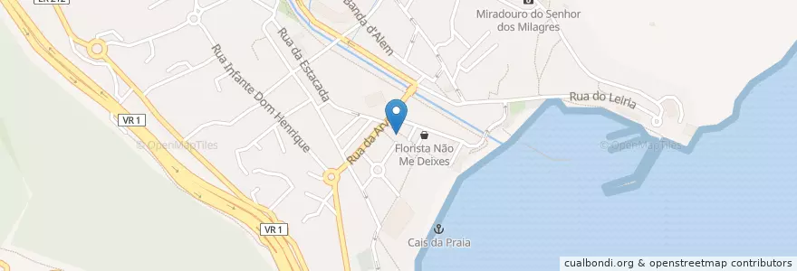 Mapa de ubicacion de Consultório Dr. Luíz Silva en 포르투갈, Machico, Machico.