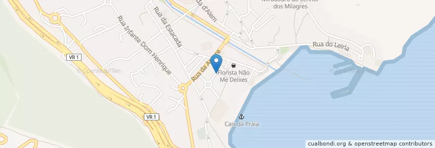 Mapa de ubicacion de O Público en 葡萄牙, Machico, Machico.