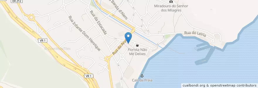 Mapa de ubicacion de Toca do Leão en Portekiz, Machico, Machico.