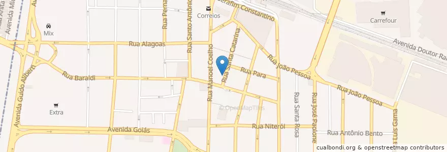 Mapa de ubicacion de Restaurante Formosa en البَرَازِيل, المنطقة الجنوبية الشرقية, ساو باولو, Região Geográfica Intermediária De São Paulo, Região Metropolitana De São Paulo, Região Imediata De São Paulo, São Caetano Do Sul.
