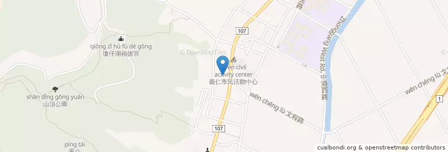 Mapa de ubicacion de 泰山明志消防局 en Тайвань, Новый Тайбэй, 泰山區.