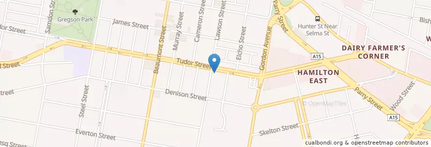Mapa de ubicacion de Greenroof Hotel en Austrália, Nova Gales Do Sul, Newcastle City Council, Newcastle-Maitland.