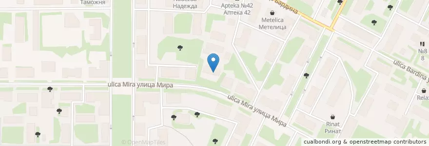 Mapa de ubicacion de Мировой судья en Rusland, Северо-Западный Федеральный Округ, Мурманская Область, Городской Округ Оленегорск.