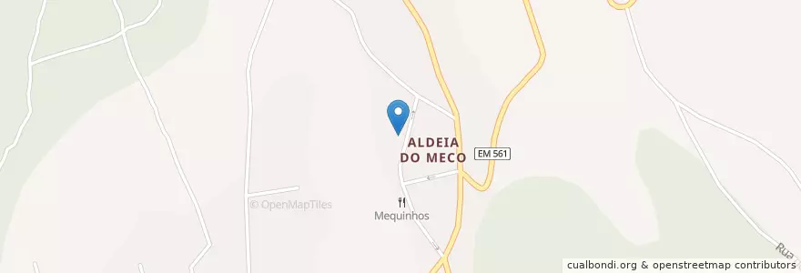 Mapa de ubicacion de Acácio en 포르투갈, Área Metropolitana De Lisboa, Setúbal, Península De Setúbal, Sesimbra, Castelo.