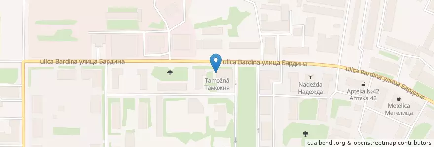 Mapa de ubicacion de Таможня en Rusland, Северо-Западный Федеральный Округ, Мурманская Область, Городской Округ Оленегорск.