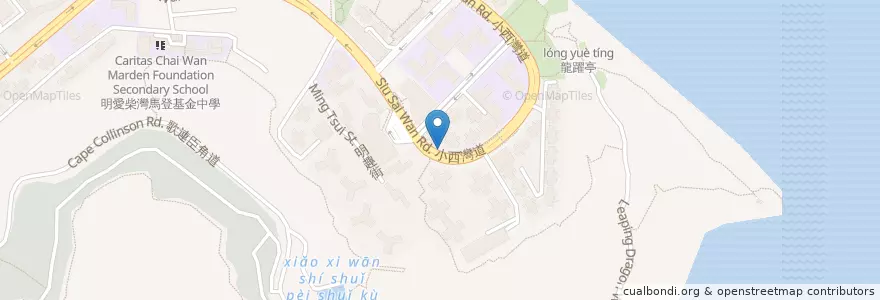 Mapa de ubicacion de 中國銀行BOC en 中国, 广东省, 香港 Hong Kong, 香港島 Hong Kong Island, 新界 New Territories, 東區 Eastern District.