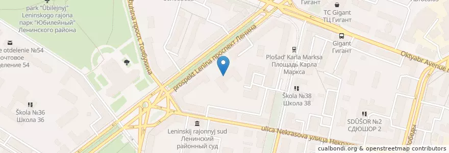 Mapa de ubicacion de Медицинский центр диагностики и профилактики en Russia, Central Federal District, Yaroslavl Oblast, Yaroslavsky District, Yaroslavl.