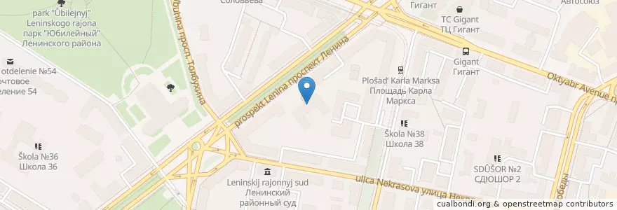 Mapa de ubicacion de Медицинский центр диагностики и профилактики en Russia, Central Federal District, Yaroslavl Oblast, Yaroslavsky District, Yaroslavl.